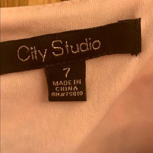 City Studio Dresses - Pink crochet lace dress City Studio Dresses - Pink crochet lace dress